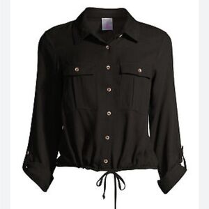 🔴No Boundaries Black Long Sleeve Botton Down Shirt